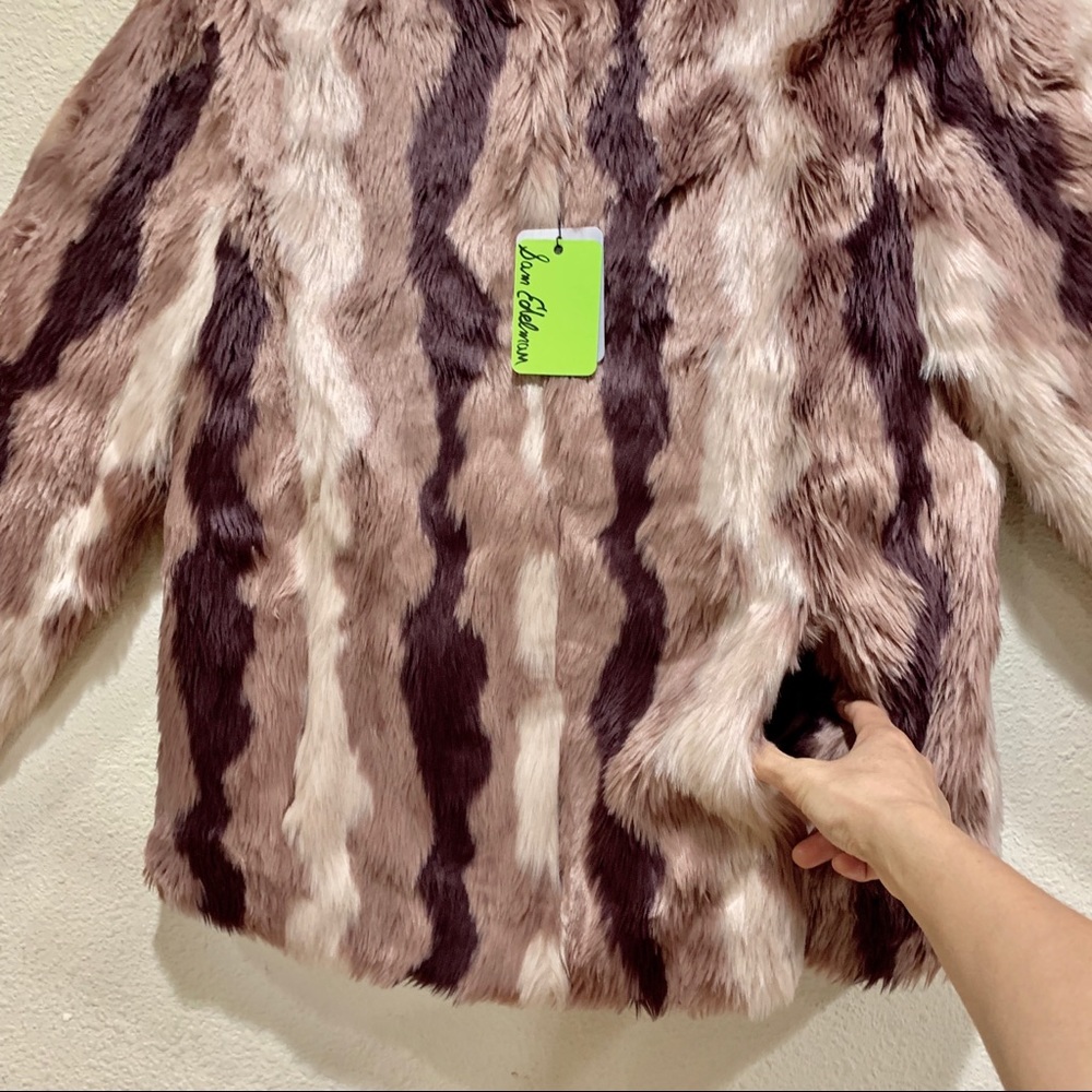 Sam Edelman Faux Fur Jacket (NWT) - Picture 5 of 16